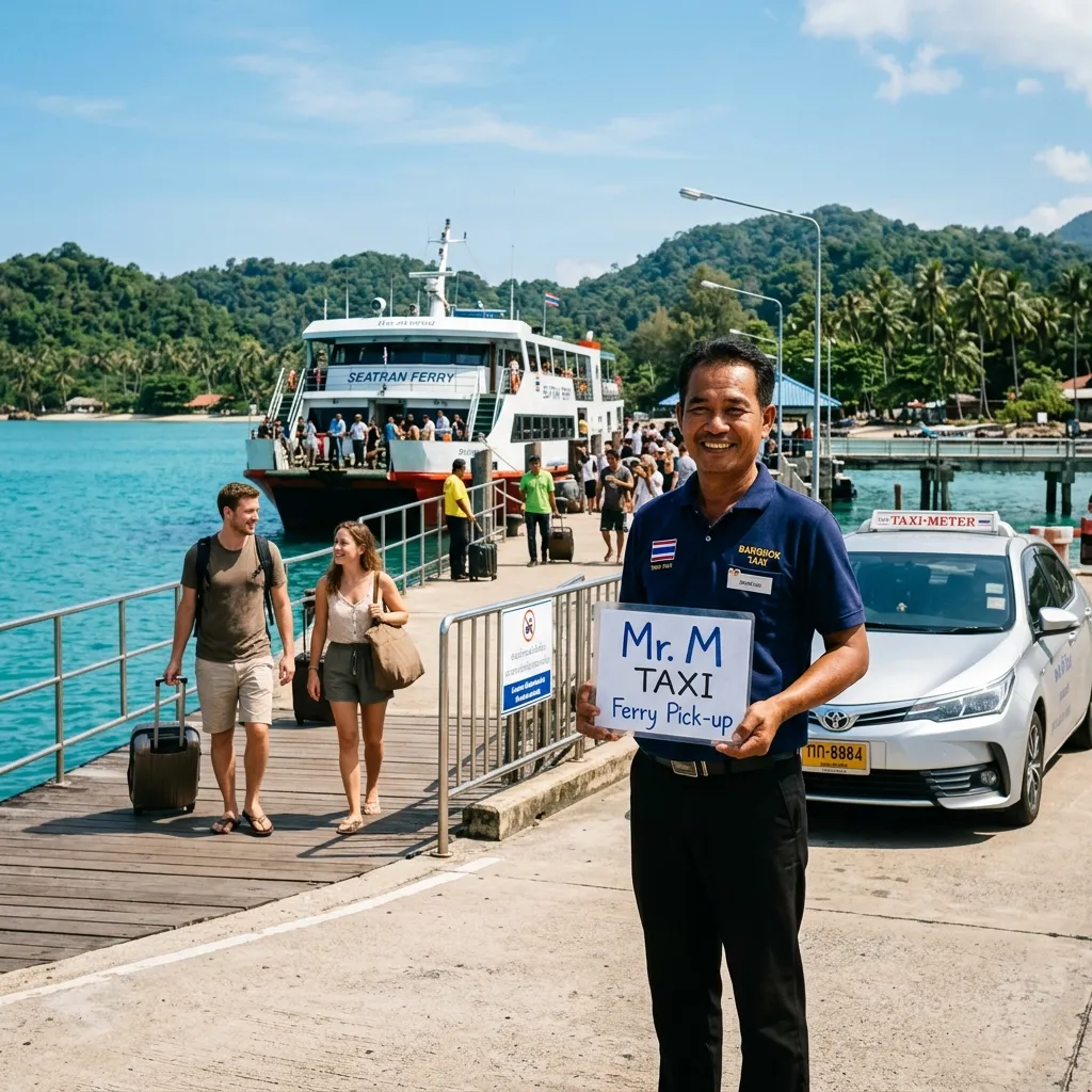 Ferry Pier Pickup & Dropoff